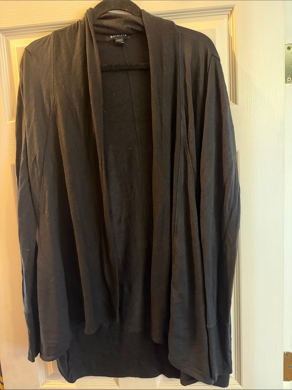 Athleta Black Lightweight Cardigan